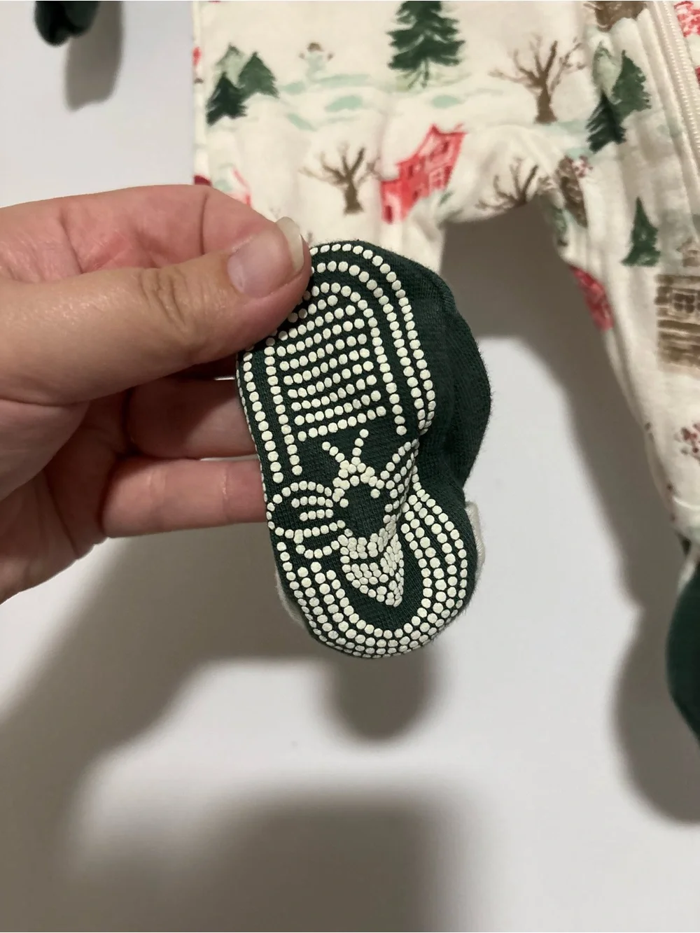 Burt’s Bees baby Christmas pajama newborn baby holiday